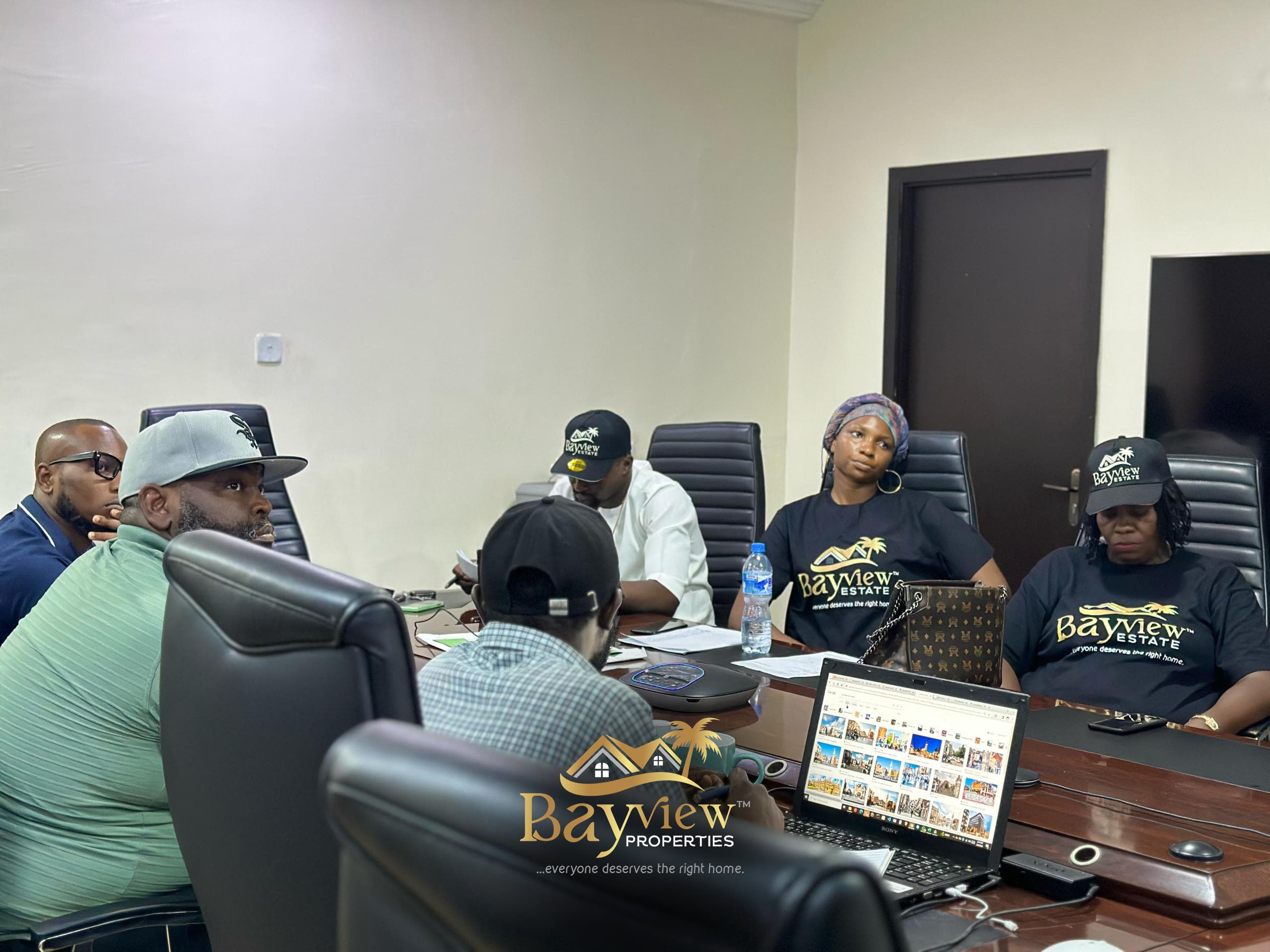 Corporate partnership meeting