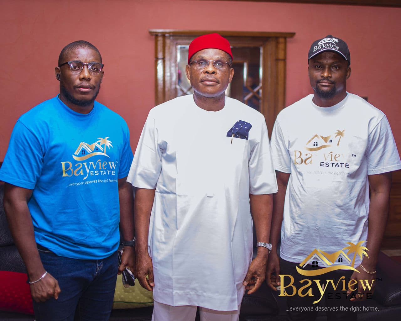 Final group photo with Chief Chidolue