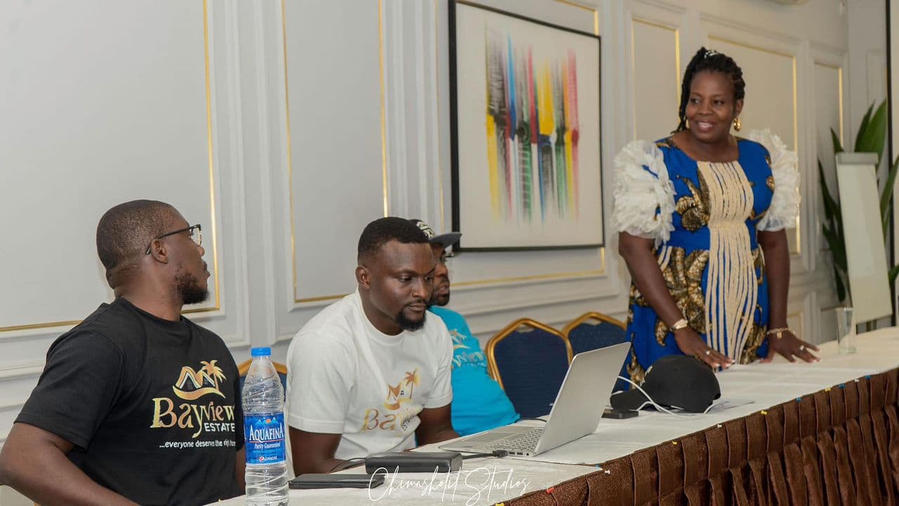 Corporate collaboration meeting