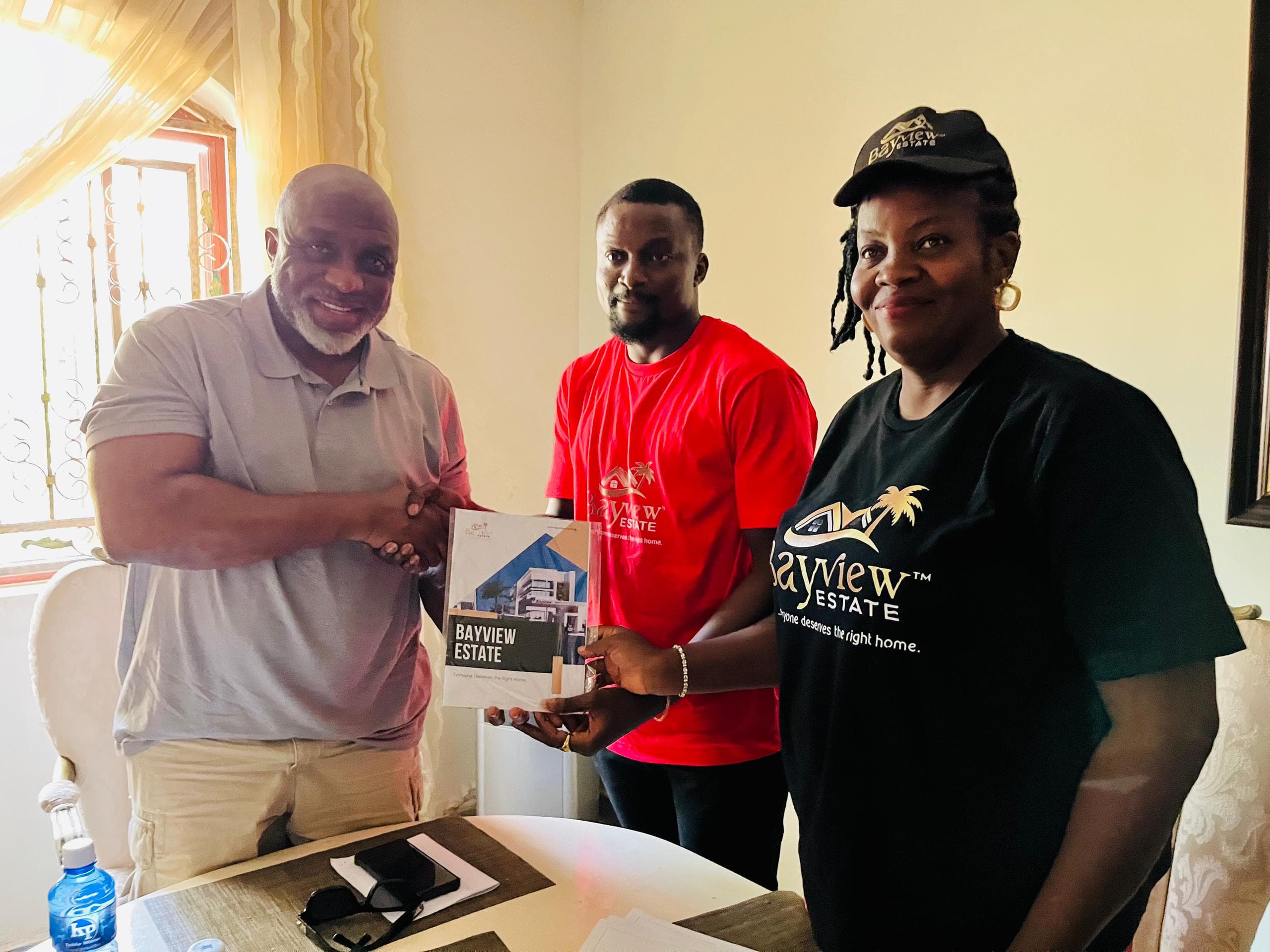 Business partnership meeting