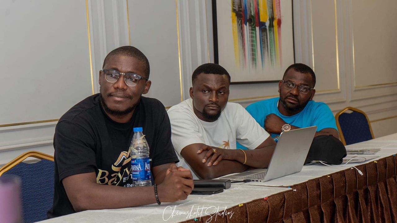 Group photo with Chisco Group leadership